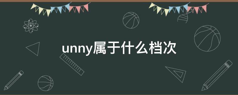 unny属于什么档次 悠宜和unny是一